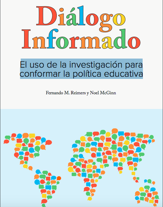 Portada libro Diálogo informado: El uso de la investigación para conformar la política educativa