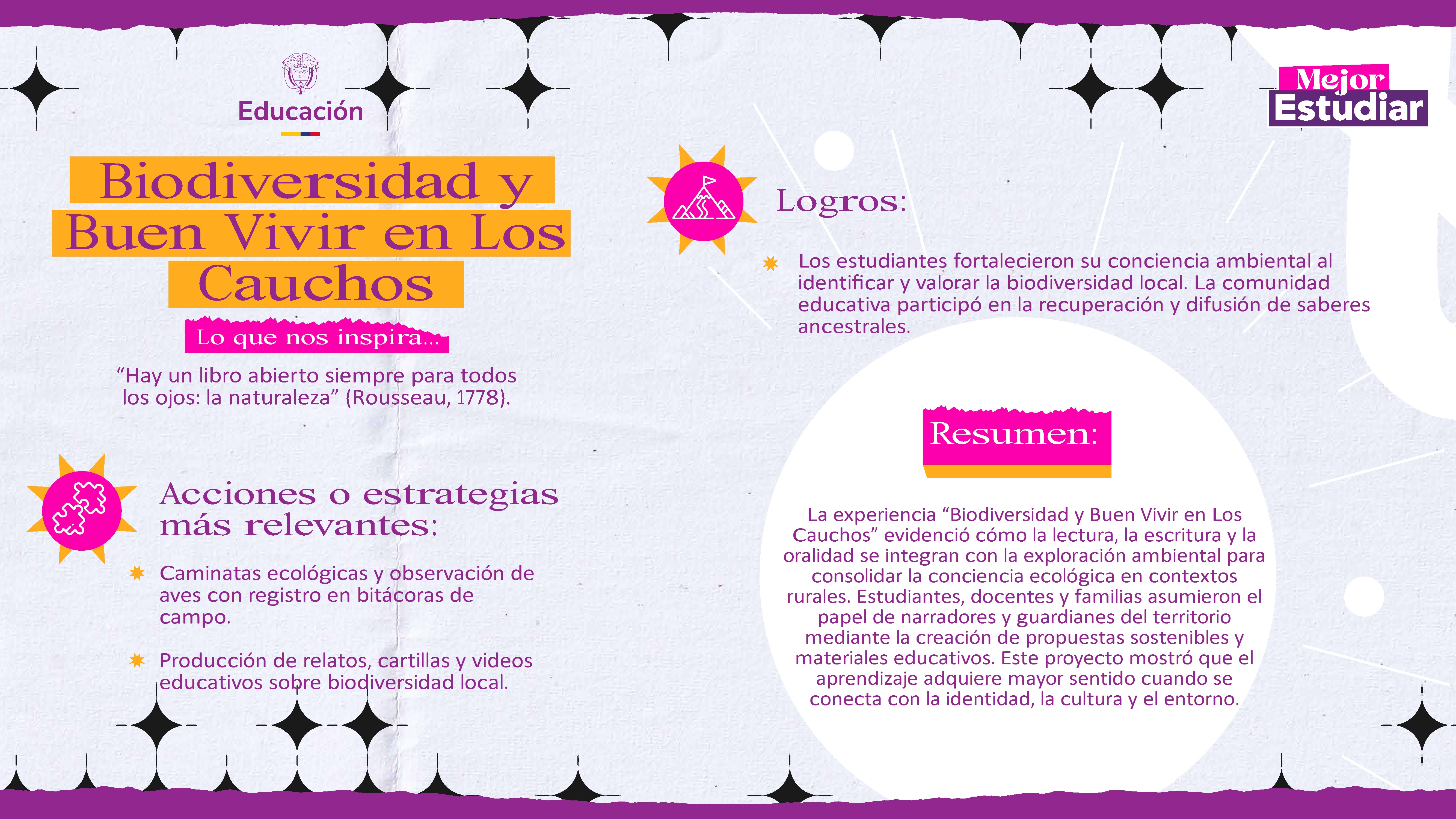 ES Biodiversidad y Buen Vivir en los Cauchos