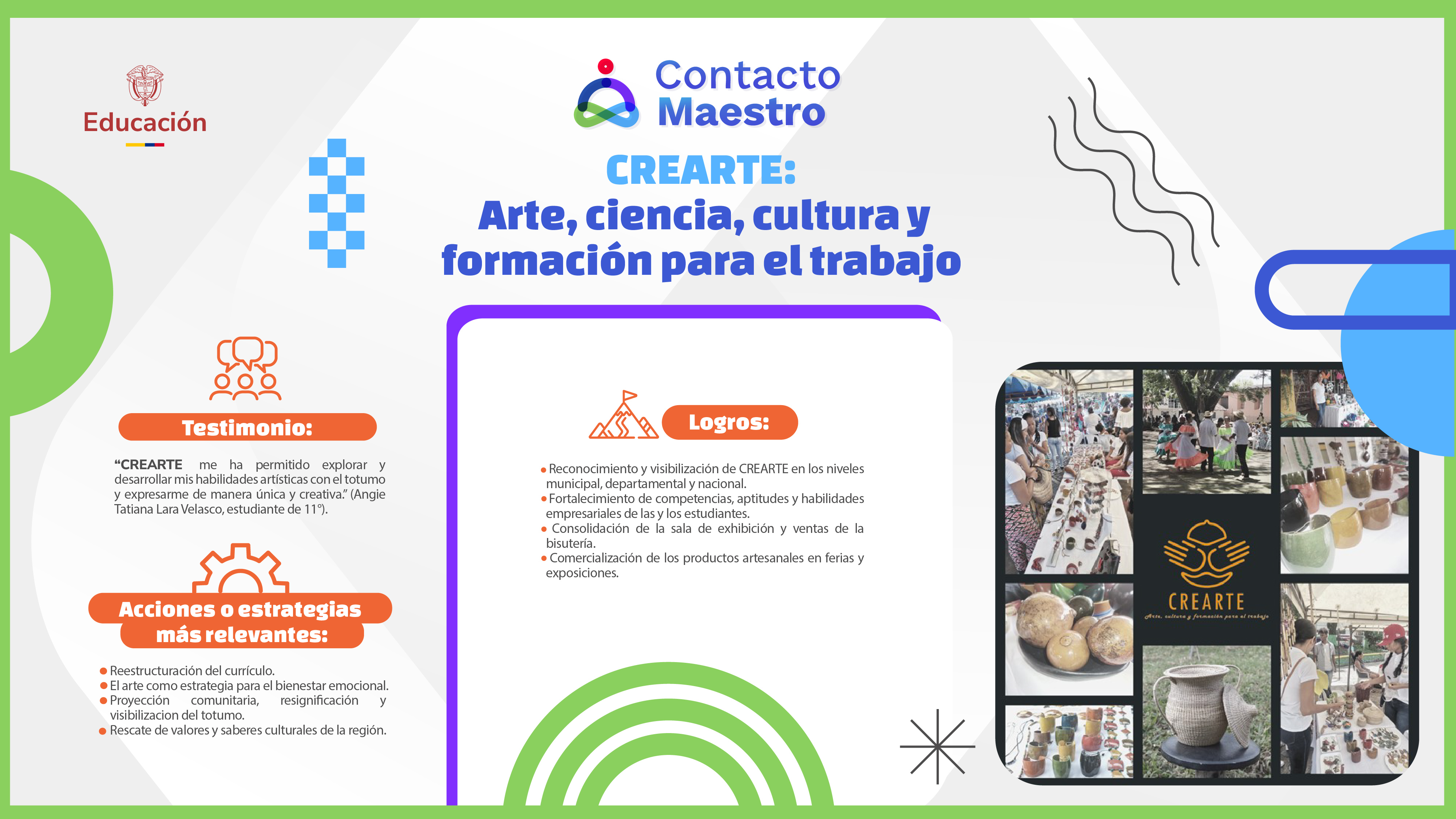 Experiencias _Crearte