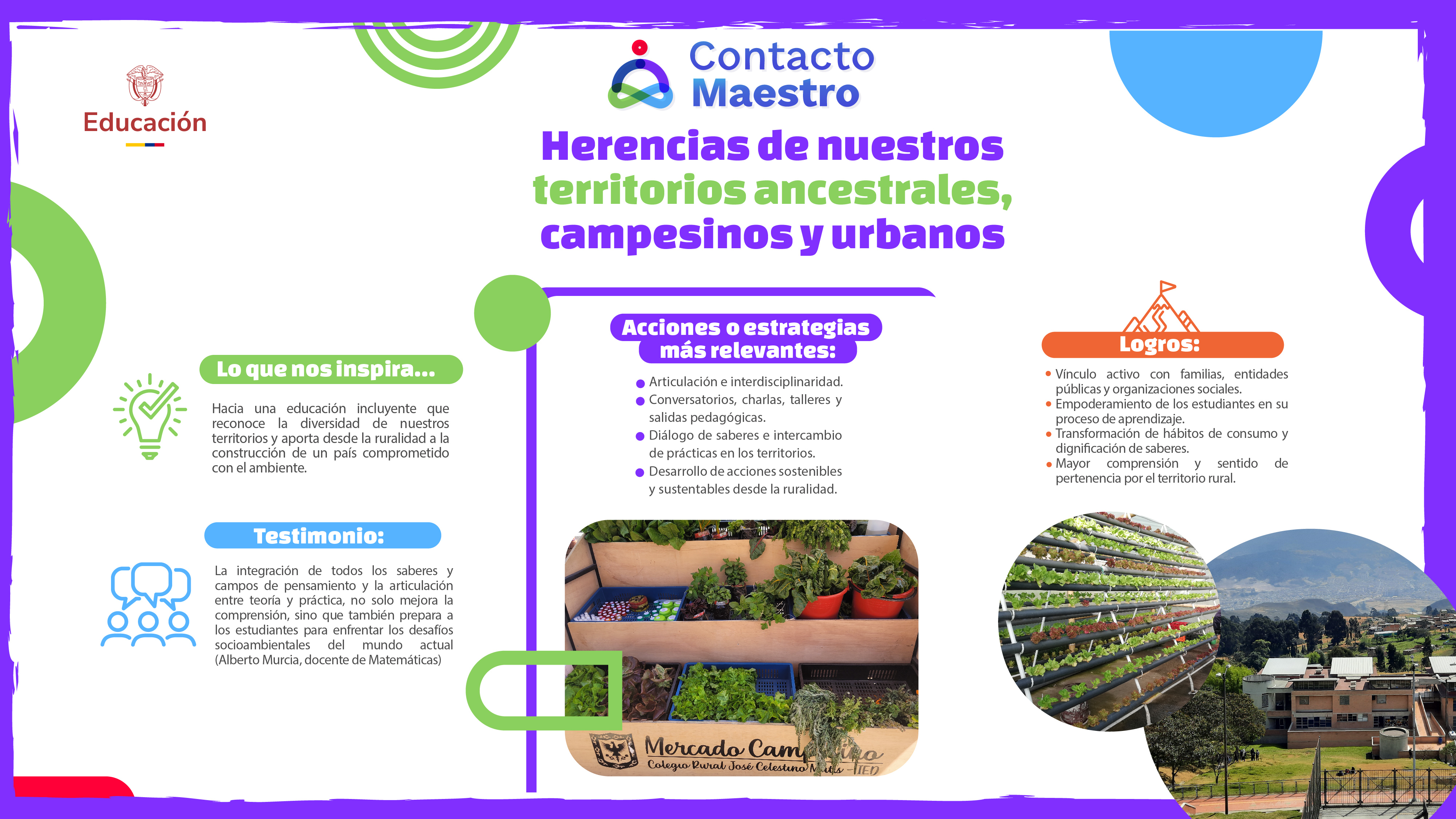 Experiencias _Herencia de nuestros territorios 