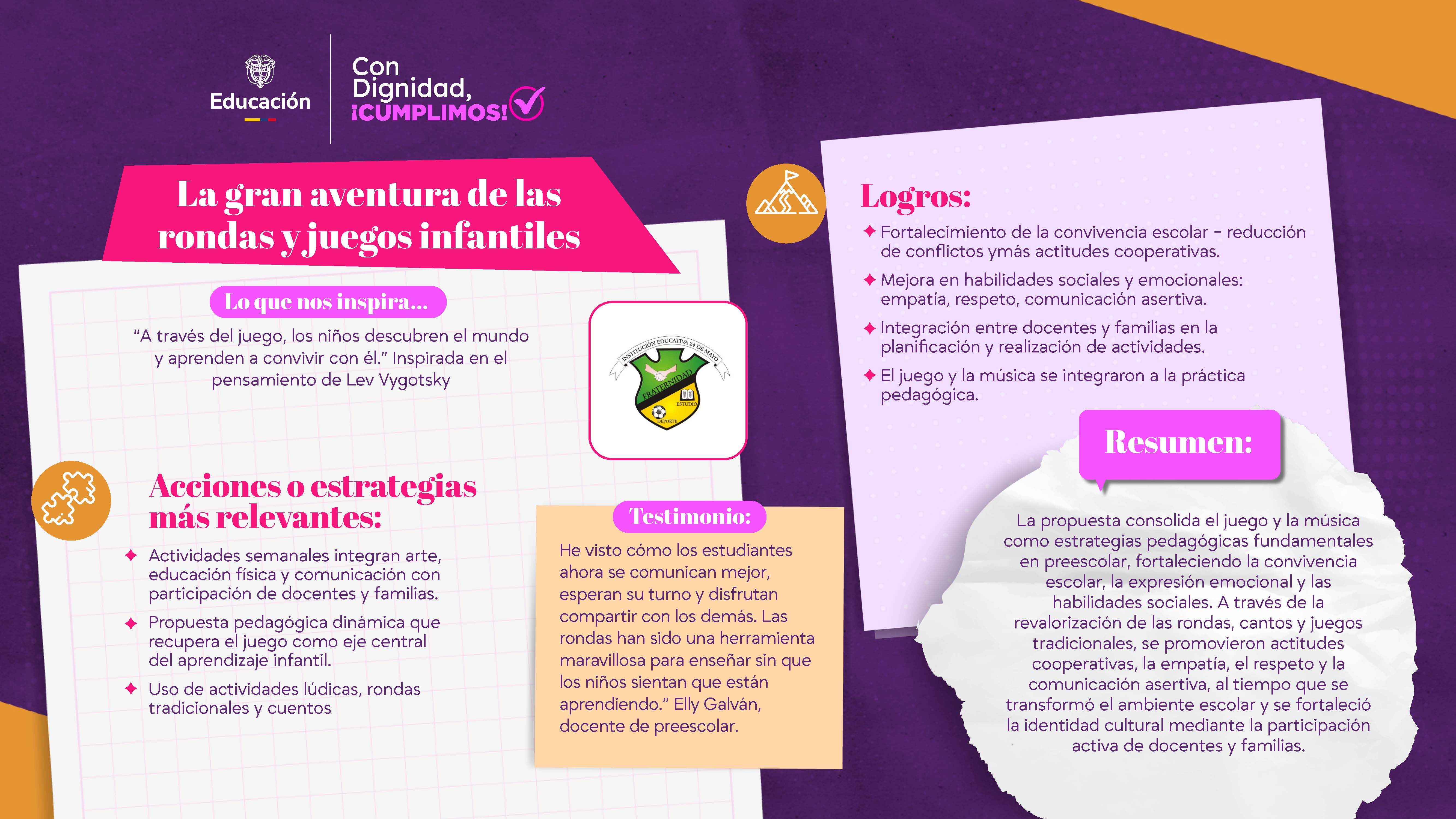 La gran aventura de las rondas y juegos infantiles