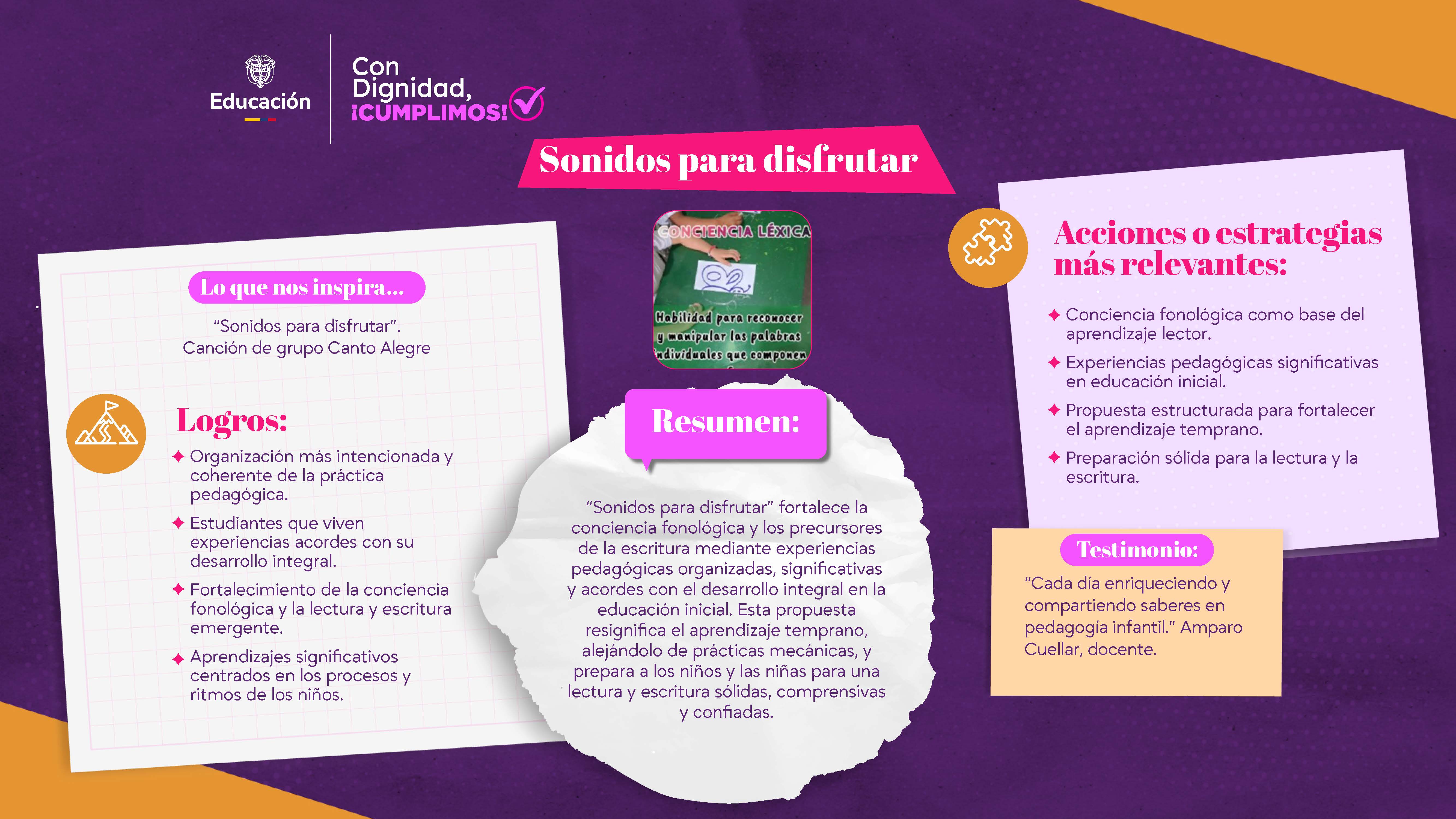Sonidos para disfrutar