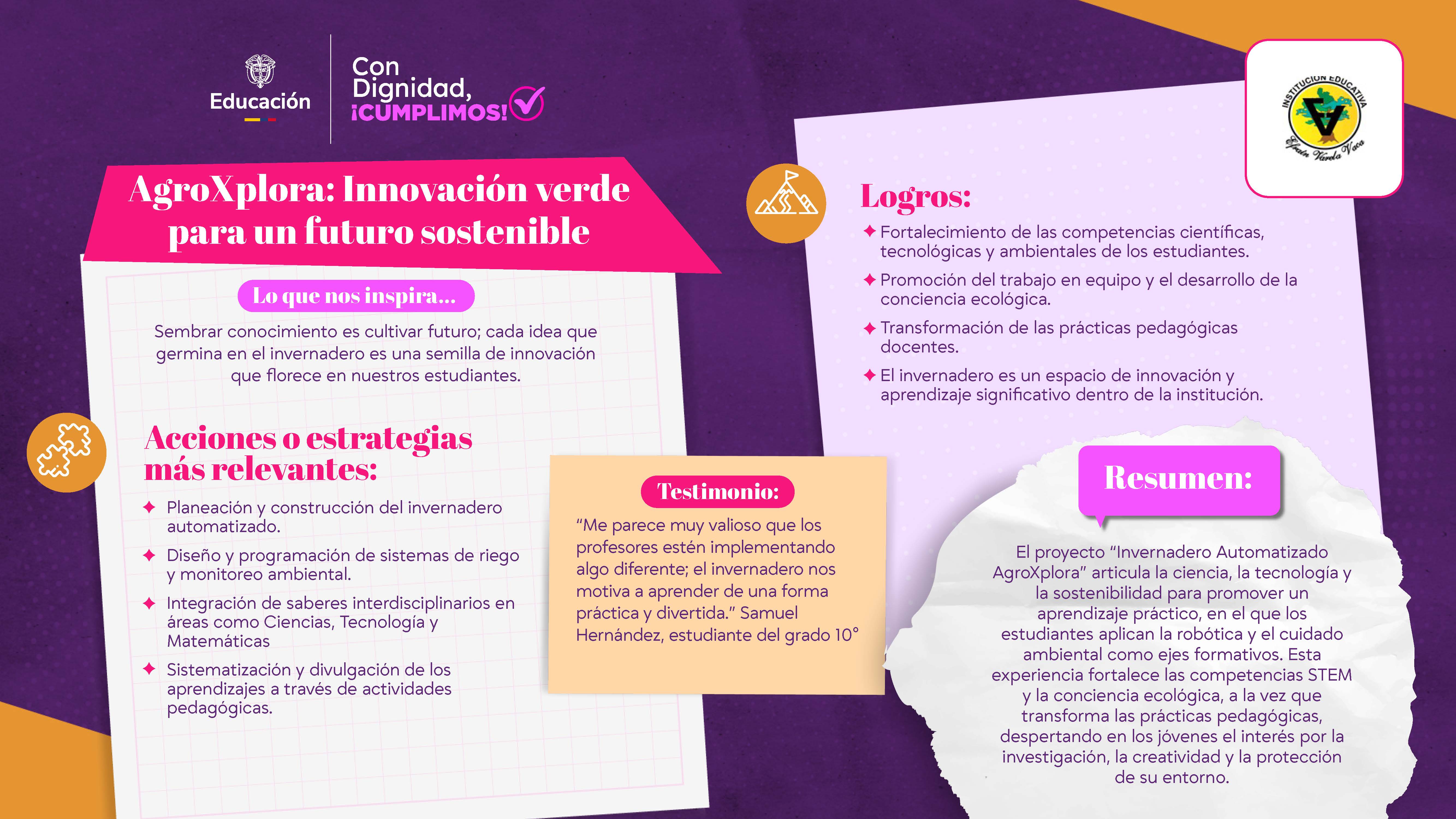 AgroXplora: Innovación verde para un futuro sostenible