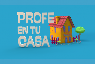 Ilustración Casa Logo Profe en tu casa
