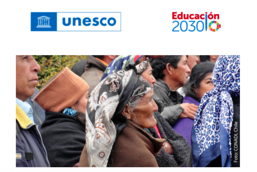 Fotografía población indígena. Unesco Educación 2030