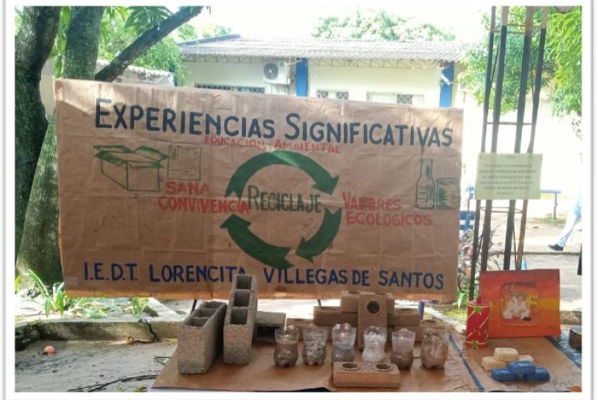 El reciclaje, una estrategia de Educación Ambiental para fortalecer los valores ecológicos y la sana convivencia en la I.E.T.D. Lorencita Villegas de Santos de El Banco, Magdalena