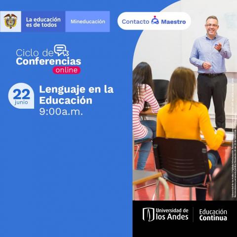 Profesor en clase frente a alumnos