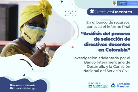 Análisis del proceso se selección de directivos docentes en Colombia 