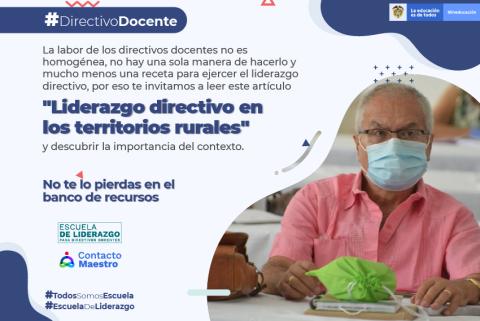 El liderazgo directivo en territorios rurales