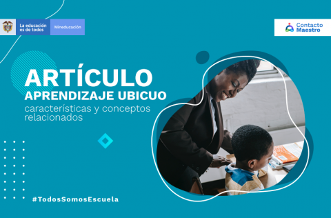 maestra enseñando a su alumno