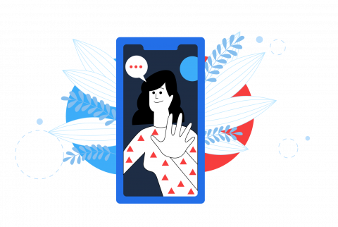 Ilustración que representa un recurso digital