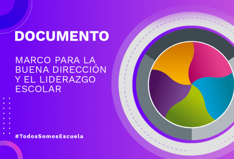 logo del marco para la buena dirección y liderazgo escolar