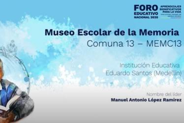 Museo escolar comuna 13