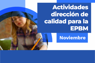 Ecard Actividades de noviembre EPBM