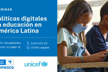 Webinar: Políticas digitales en educación en América Latina