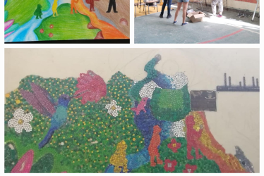 Mural muestra Experiecia