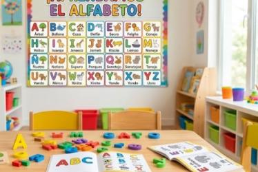 El alfabeto, A de avión y B de bien