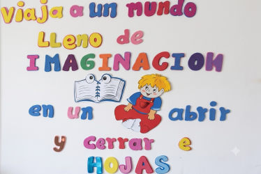 Viajemos a un mundo de imaginación de letras en un abrir y cerrar de hojas